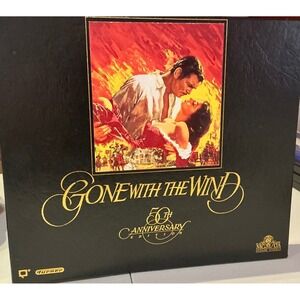 Gone with the Wind VHS 50th Anniversary Box Set COA Collector Edition